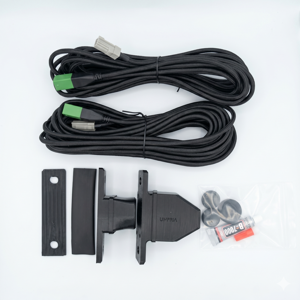 Digital Rearview Mirror and Bed View Camera Relocation Kit, Toyota